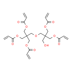 ChemSpider 2D Image | Dipentaerythritol pentaacrylate | C25H32O12