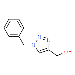 ChemSpider 2D Image | (1-Benzyl-1H-1,2,3-triazol-4-yl)methanol | C10H11N3O