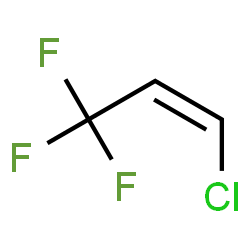 ChemSpider 2D Image | (1Z)-1-Chloro-3,3,3-trifluoro-1-propene | C3H2ClF3