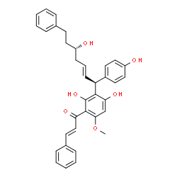 ChemSpider 2D Image | Alpinnanin B | C35H34O6
