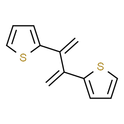 ChemSpider 2D Image | 2,2'-(1,3-Butadiene-2,3-diyl)dithiophene | C12H10S2