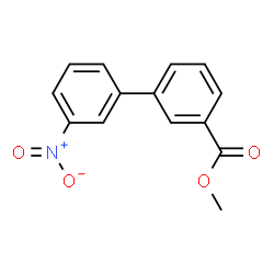 ChemSpider 2D Image | Methyl 3'-nitro-3-biphenylcarboxylate | C14H11NO4