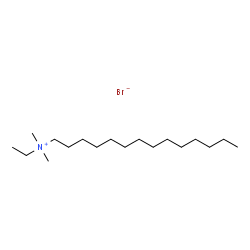 ChemSpider 2D Image | ethyldimethyltetradecylammonium bromide | C18H40BrN
