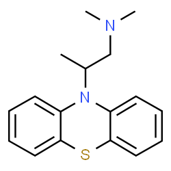 ChemSpider 2D Image | Isopromethazine | C17H20N2S