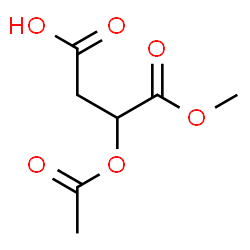 ChemSpider 2D Image | 3-Acetoxy-4-methoxy-4-oxobutanoic acid | C7H10O6