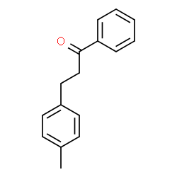 ChemSpider 2D Image | 3-(4-Methylphenyl)-1-phenyl-1-propanone | C16H16O