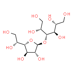 ChemSpider 2D Image | 3-O-beta-D-Galactofuranosyl-D-mannitol | C12H24O11