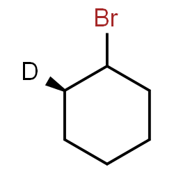 ChemSpider 2D Image | (2R)-Bromo(2-~2~H_1_)cyclohexane | C6H10DBr