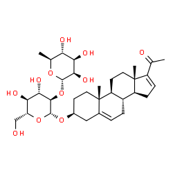 ChemSpider 2D Image | Spongipregnoloside A | C33H50O11