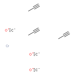 ChemSpider 2D Image | carbon monoxide;chromium;prop-1-yne | C12H12CrO3