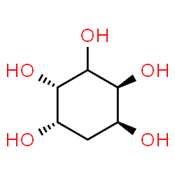 ChemSpider 2D Image | (1S,2S,4S,5S)-1,2,3,4,5-Cyclohexanepentol | C6H12O5