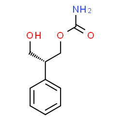 ChemSpider 2D Image | (2R)-3-Hydroxy-2-phenylpropyl carbamate | C10H13NO3