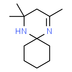 ChemSpider 2D Image | 2,4,4-trimethyl-1,5-diazaspiro(5.5)undec-1-ene | C12H22N2
