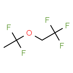 ChemSpider 2D Image | 1,1-Difluoroethyl 2,2,2-trifluoroethyl ether | C4H5F5O