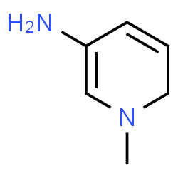 ChemSpider 2D Image | 1-Methyl-1,6-dihydro-3-pyridinamine | C6H10N2