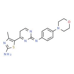 ChemSpider 2D Image | CYC-116 | C18H20N6OS