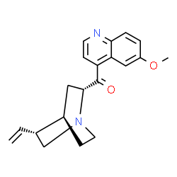 ChemSpider 2D Image | (4beta)-6'-Methoxycinchonan-9-one | C20H22N2O2