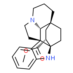 ChemSpider 2D Image | Methyl (2alpha,3alpha,5alpha,19beta)-aspidofractinine-3-carboxylate | C21H26N2O2