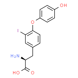 ChemSpider 2D Image | 3-IODO-L-THYRONINE | C15H14INO4