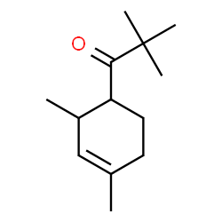 ChemSpider 2D Image | 1-(2,4-Dimethyl-3-cyclohexen-1-yl)-2,2-dimethyl-1-propanone | C13H22O