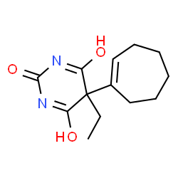 ChemSpider 2D Image | heptabarbital | C13H18N2O3