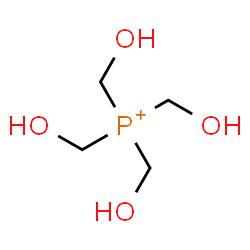 ChemSpider 2D Image | Tetrakis(hydroxymethyl)phosphonium | C4H12O4P