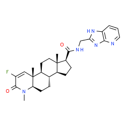ChemSpider 2D Image | MK-0773 | C27H34FN5O2