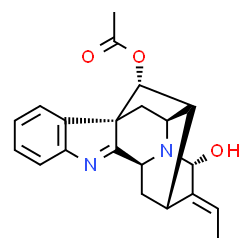 ChemSpider 2D Image | vomilenine | C21H22N2O3