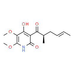 ChemSpider 2D Image | Harzianopyridone | C14H19NO5