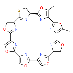 ChemSpider 2D Image | (R)-Telomestatin | C26H14N8O7S