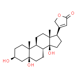ChemSpider 2D Image | periplogenin | C23H34O5