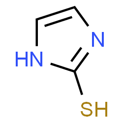 ChemSpider 2D Image | 2-mercaptoimidazole | C3H4N2S