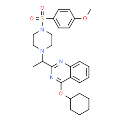ChemSpider 2D Image | VRT-325 | C27H34N4O4S