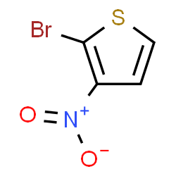 ChemSpider 2D Image | 2-Bromo-3-nitrothiphene | C4H2BrNO2S