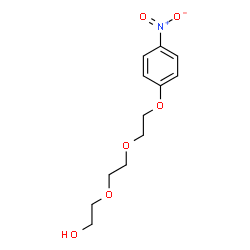 ChemSpider 2D Image | 2-[2-[2-(4-Nitrophenoxy)ethoxy]ethoxy]ethanol | C12H17NO6