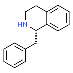 ChemSpider 2D Image | (1S)-1-Benzyl-1,2,3,4-tetrahydroisoquinoline | C16H17N