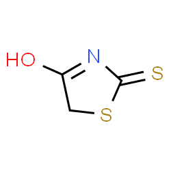 ChemSpider 2D Image | Rhodanine | C3H3NOS2