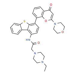 ChemSpider 2D Image | KU 0060648 | C33H34N4O4S