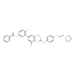 ChemSpider 2D Image | TG 100801 | C33H30ClN5O3