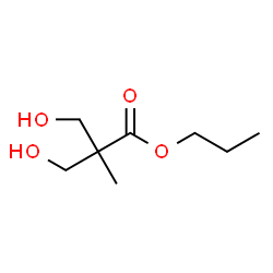 ChemSpider 2D Image | Propyl 2,2-di(hydroxymethyl)propionate | C8H16O4