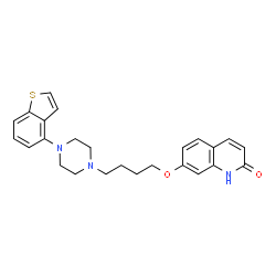 ChemSpider 2D Image | Brexpiprazole | C25H27N3O2S