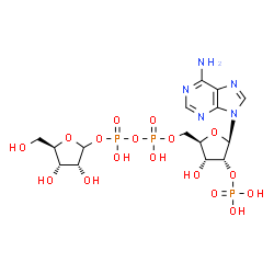 ChemSpider 2D Image | ADP-D-ribose 2'-phosphate | C15H24N5O17P3