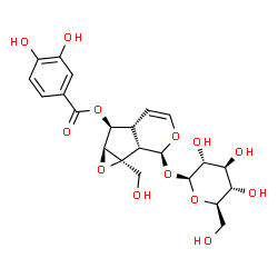 ChemSpider 2D Image | verproside | C22H26O13