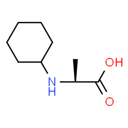 ChemSpider 2D Image | N-Cyclohexyl-L-alanine | C9H17NO2