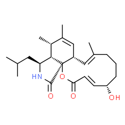 ChemSpider 2D Image | aspochalasin J | C24H35NO4