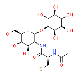 ChemSpider 2D Image | Mycothiol | C17H30N2O12S