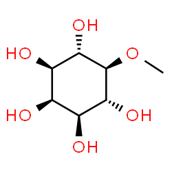 ChemSpider 2D Image | 5-O-Methyl-myo-inositol | C7H14O6