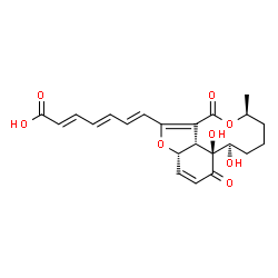 ChemSpider 2D Image | dictyosphaeric acid A | C22H24O8