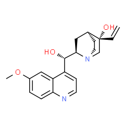 ChemSpider 2D Image | 3-hydroxyquinidine | C20H24N2O3