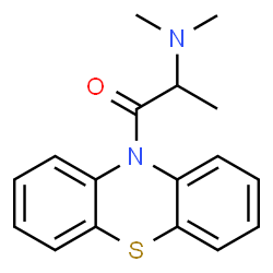 ChemSpider 2D Image | Dimethylaminopropionylphenothiazine | C17H18N2OS